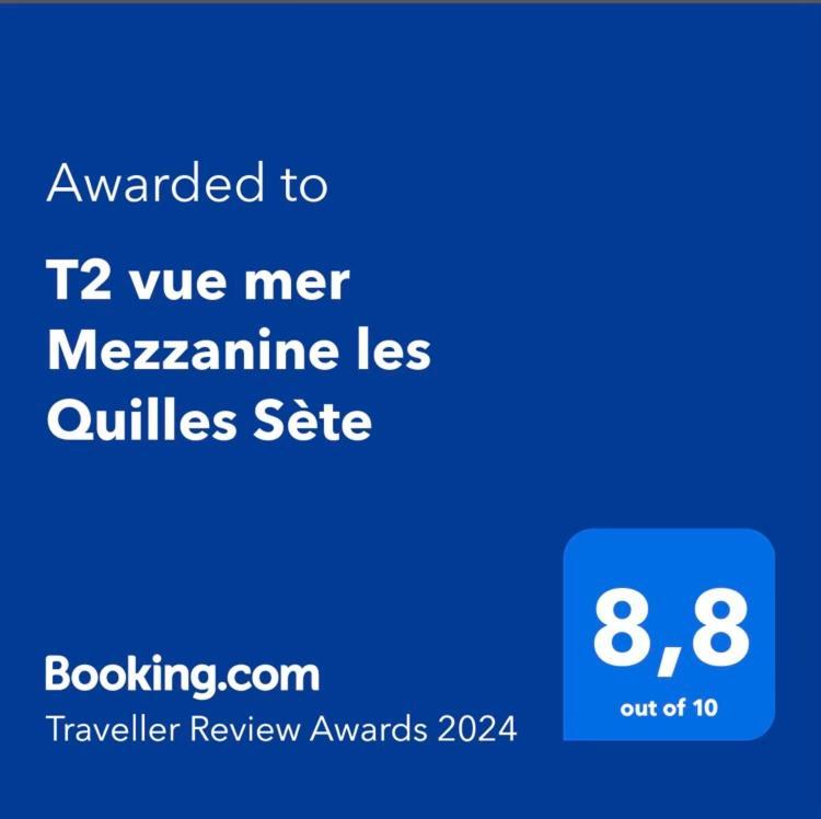 T2 Vue Mer Mezzanine Les Quilles Sete Exterior photo